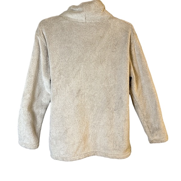 Rafaella Wheat Heather Teddy Pullover Womens S Cozy Winter Lounge Chic - Picture 8 of 8